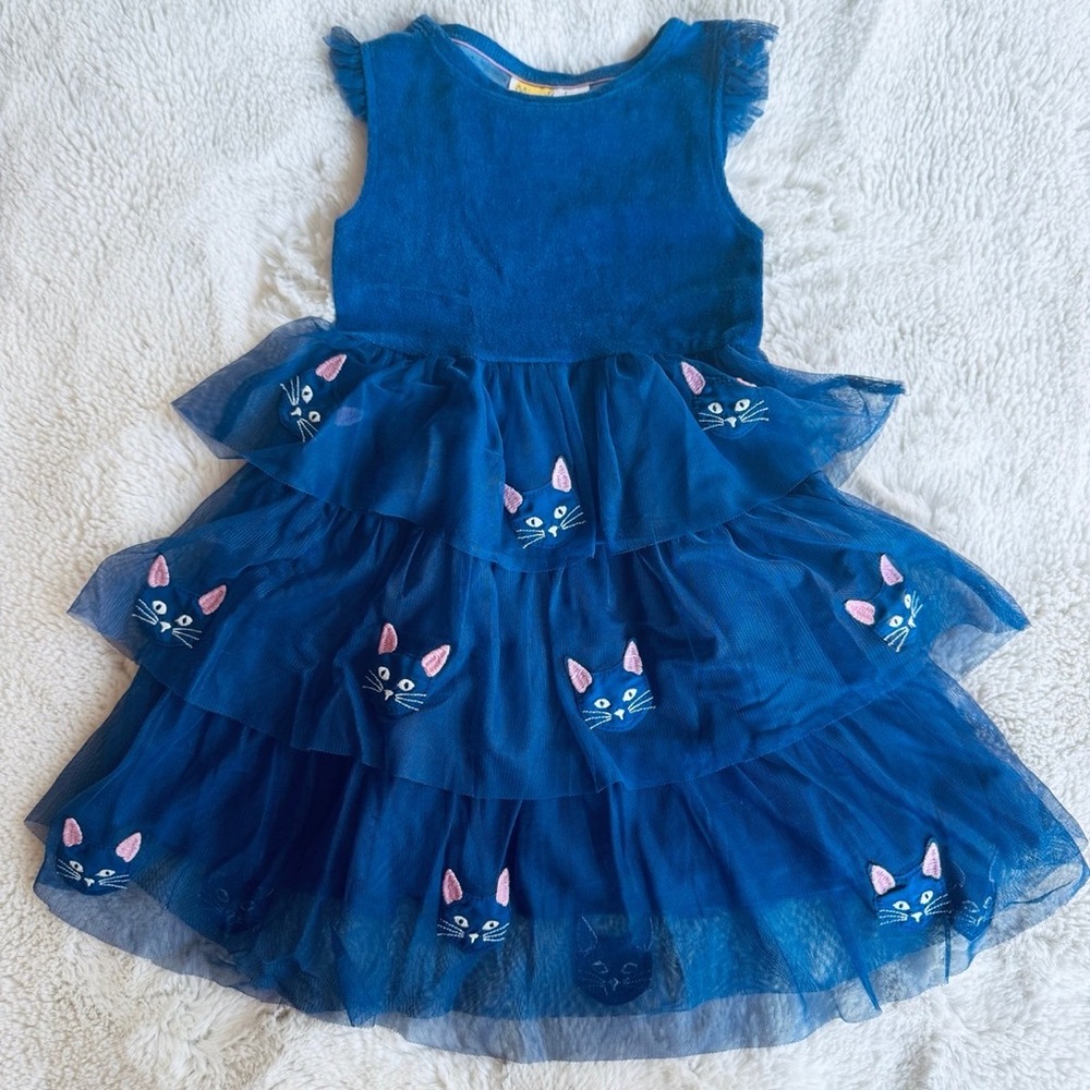 Mini Boden Tulle Cat Dress 🐈‍⬛😻